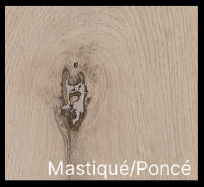 Parquet Massif Finition Mastiqué/Poncé